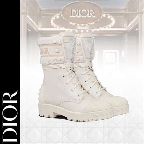 dior ankle boots white|dior boots 2022.